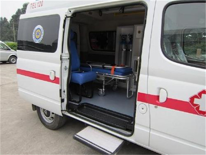 庄浪救护车出租服务案例7