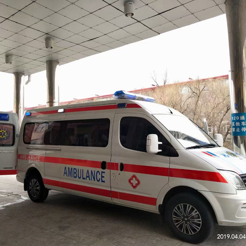 庄浪救护车出租服务案例2